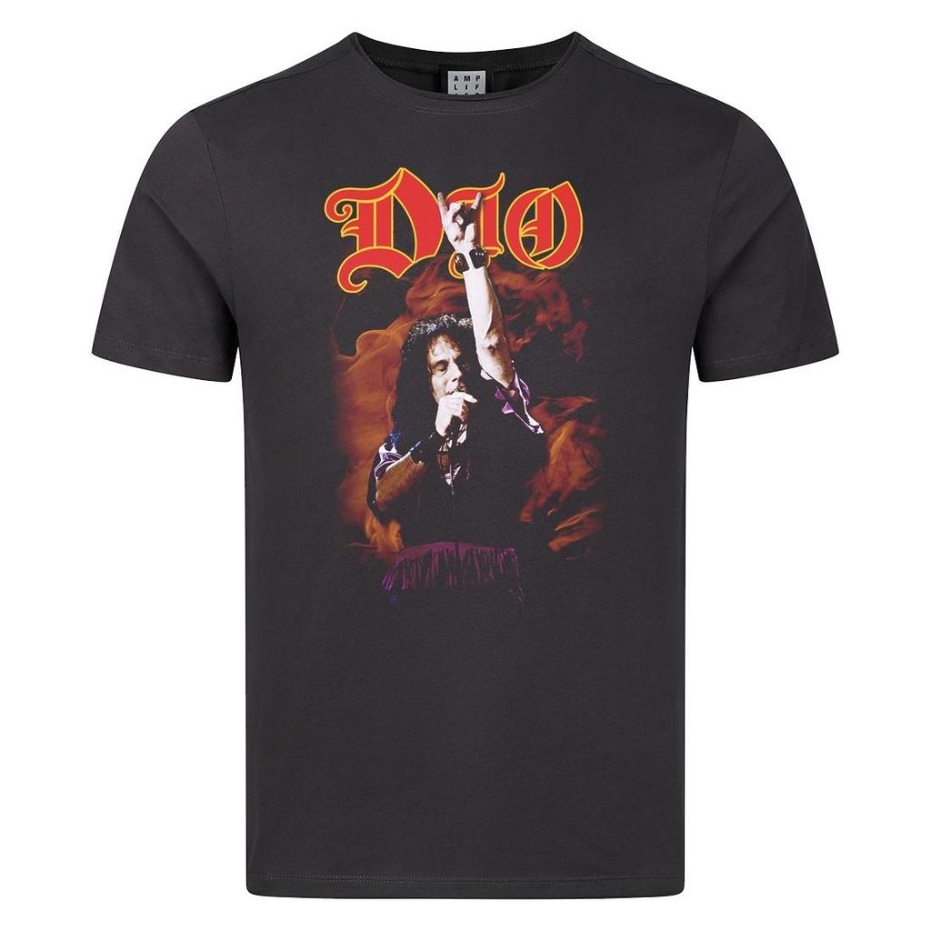 Amplified Unisex Adult Dio Devil Horns Cotton T-Shirt