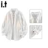 :CHOCOOLATEit Women's Casual Loose Long-Sleeve Shirt