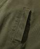 Trillion 2Way Vintage Washed Cotton Zip-Up Hoodie_Khaki
