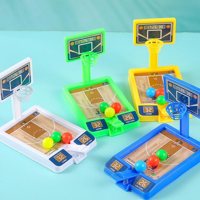 Spielzeug Basketball Kampfspiel Desktop Tisch Lustiges Tisch Sport Bagatelle Spiel Basketball Sport für Jungen Erwachsene Stress reduzieren
