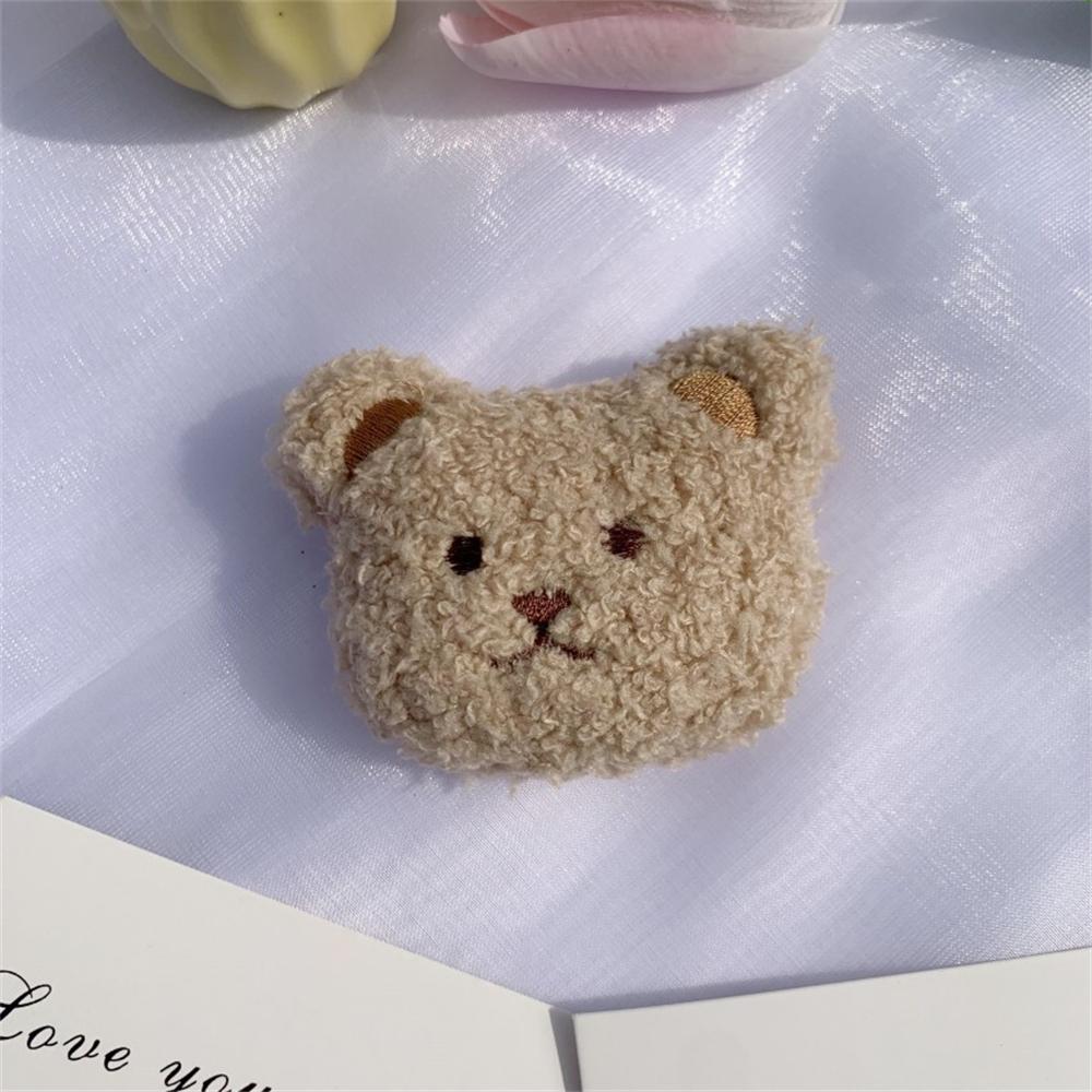 Cute Teddy Bear Brooch Plush Bear Doll Pins For Women Girls Scarf Backpack Water Cup Hanging Accessories