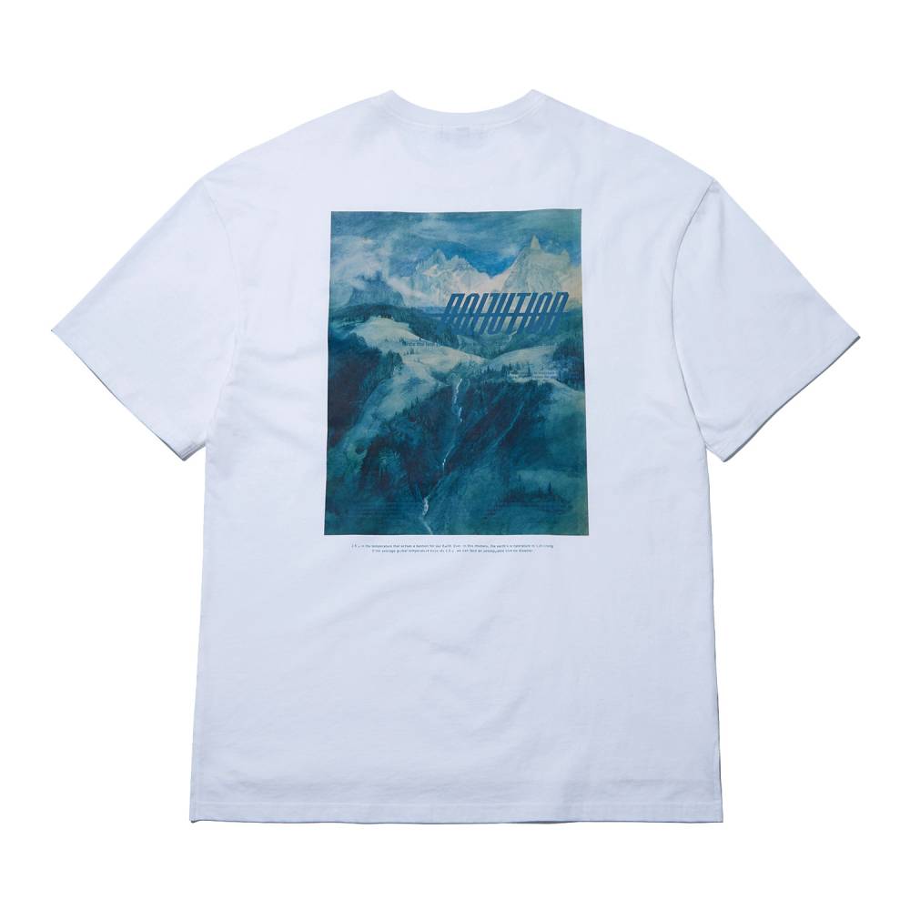 Pollution Painting Oversized T-Shirt L