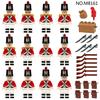 M8037A M8037B M8037C Napoleon Royal Navy Building Block Doll Toy Bag