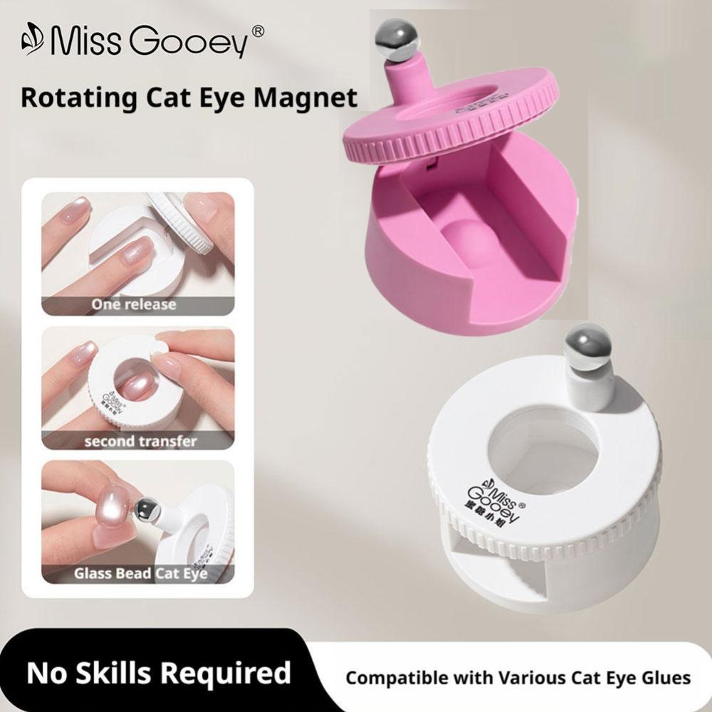 Schnelles & Einfaches Katzenauge Nagelmagnet Rotierendes Breites Licht Glasperleneffekt Professionelles Automatisches Multifunktionswerkzeug für Anfänger