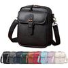 Women's PU Crossbody Bag Multifunctional Large Capacity Purse with Multiple Slots and Pockets