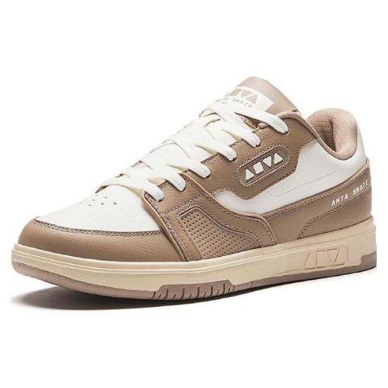 Anta Comfortable Versatile Durable Low-Top Skate Shoes Men Sneakers Brown 912348026-1