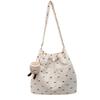 Canvas Bag Women's Large Capacity 2025 New Summer Versatile Casual Shoulder Messenger Bag College Student Class Tote Bag