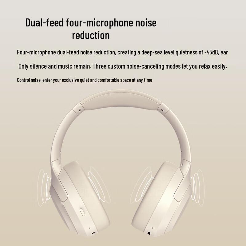 Lansound HBN07 Active Noise Cancelling Bluetooth Headset