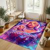 Personalized Crystal Velvet Carpet,Lady Gaga Custom Printed Name, Plush Area Rug For Home Indoor Decor