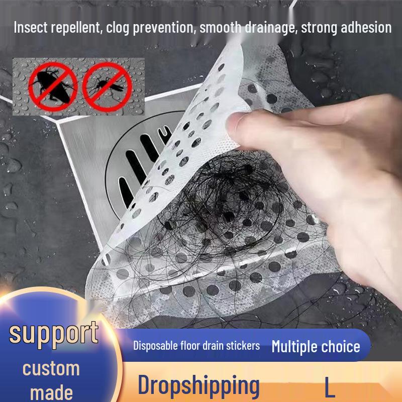 Anti-odor, Anti-insect Floor Drain Sticker - Easy To Use, No Installation Needed, Prevents Overflow - In Stock