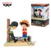 Banpresto One Piece Log Story Monkey D. Luffy & Roronoa Zoro Bandai Spirits World Collectible Figure
