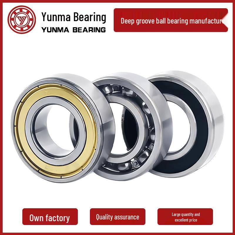 Deep Groove Ball Bearing Series 6300-6306RS/ZZ for Motors