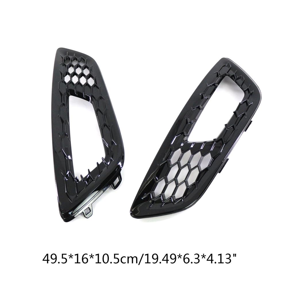 Stoßstange vorne Nebelscheinwerfer Lampenglas Endabdeckung Links und Rechts Ersatzset Einfache Installation 15A299-AA &15A298-AA