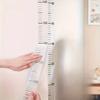 2m Wall Height Measurement Card - Easy-to-Read Durable PC Material Writeable & Removable Ideal for Room Decor Wall Decorations