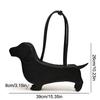 Funny Sausage Dog Handbag Women Bags Solid Color Pu Leather Shoulder Bag Totes Lady Cute Creative Japanese Style Kawaii Bag