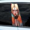 1/2pcs Joker Lady Car Stickers Auto B Pillar Waterproof Decoration Cover Scratches DIY Car Doors Pillar Sunscreen Vinyl Decals