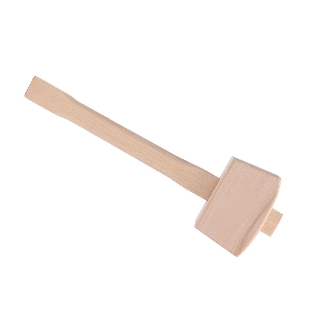 Tool Solid Wooden Mallets Light Durable Woodworking Hammer Wood Hammer Leather Work