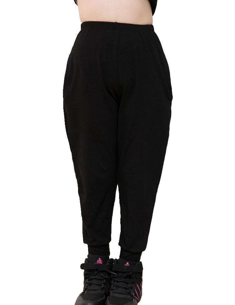 

Детские хлопковые танцевальные блумеры, брюки для йоги - унисекс, брюки-морковки с закрытыми штанинами 130 cm