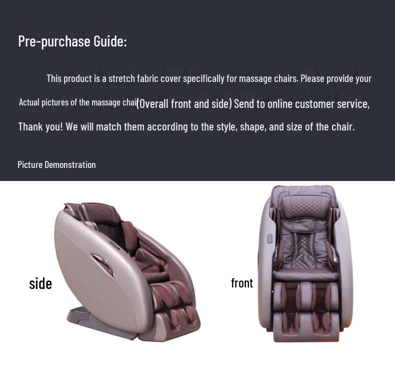 Thick Elastic Massage Chair Cover: Renovation, Replacement, Protective Dust Cover (Do Not Remove When On)