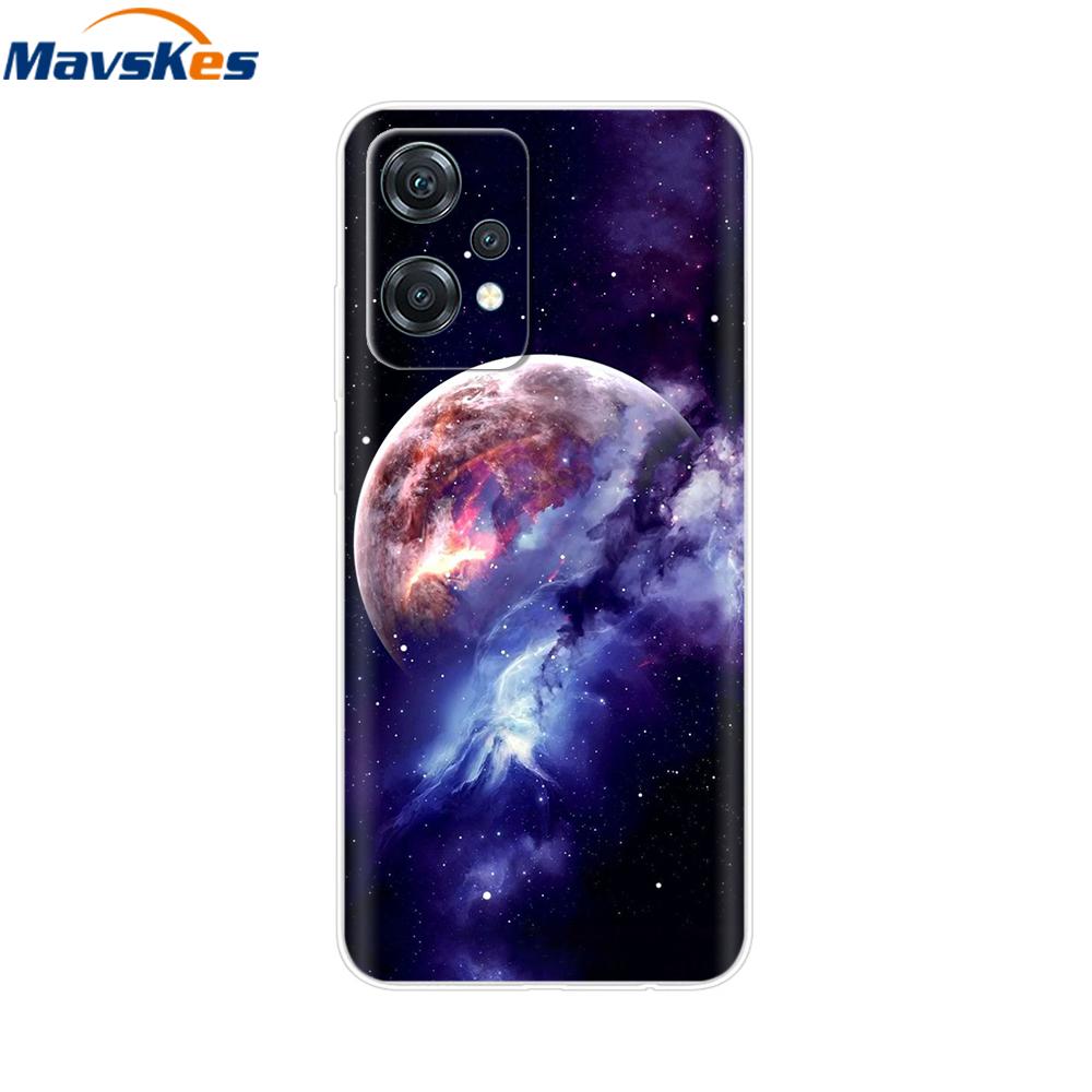 For OnePlus Nord CE 2 Lite 5G Case Cover for OnePlus Nord 2T Marble Transparent Soft Clear Silicone Phone Cases Funda Bumper
