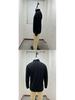 New Men's Autumn V-Neck Long Sleeve Plush Zipper Casual Polo Shirt