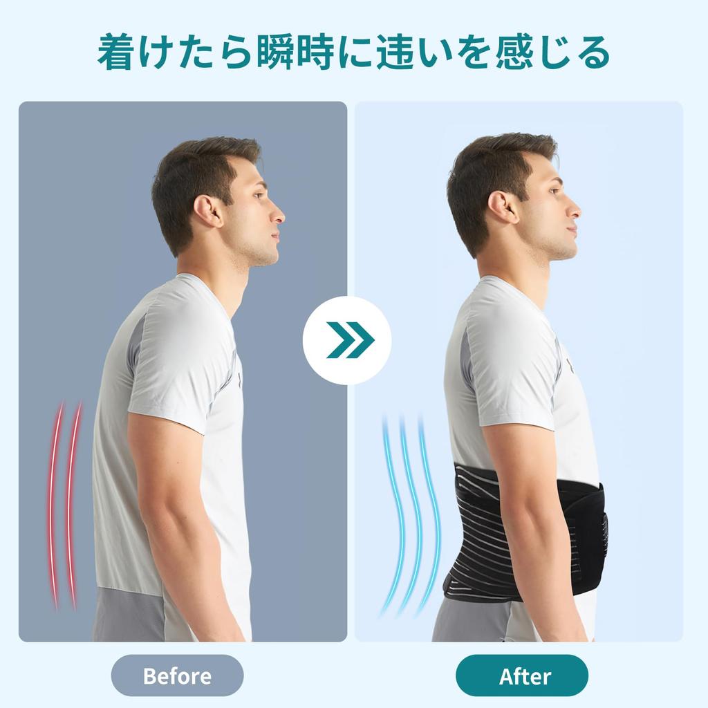 Red Dot Award winning Compression support waist support belt fixed waist type excellent breathability 3D knit mesh structure strong fixed support
