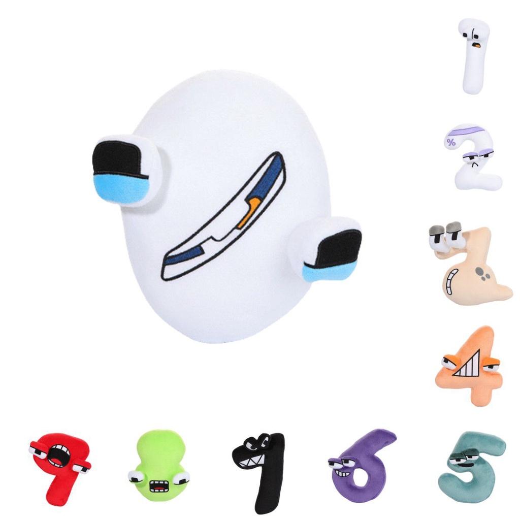 Alphabet Lore Number Zero One Plush Baby Doll Educational Toys Home Decor Gift