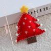 1PCS Cute Wool Felt Christmas Pendants DIY Handmade Snowmen & Trees Party Decor & Christmas Gifts Multiple Styles