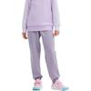 DECATHLON 500 Series Warm Loose Simple Skin-Friendly Sweatpants Smoky Purple Teen