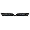 For Mercedes Benz C E Cla 2Pcs Sport Carbon Fiber Look Side Fender Air Vent Outlet Trim