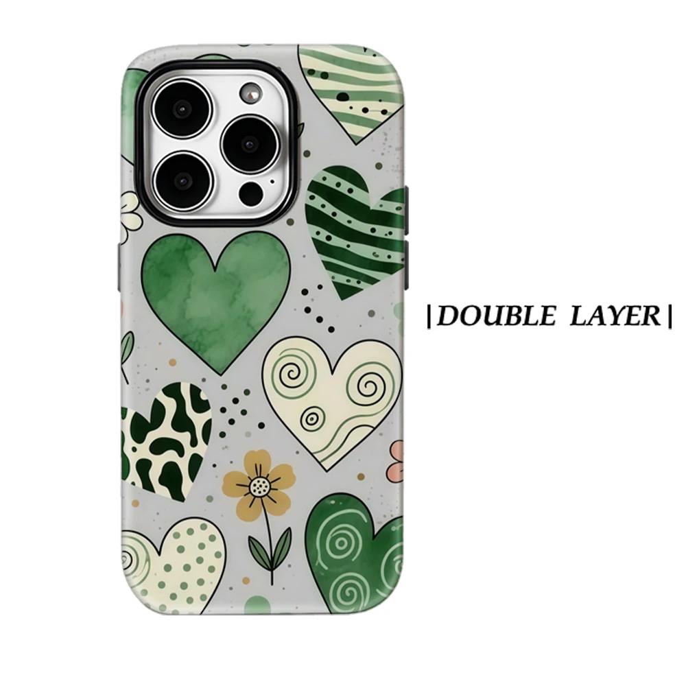 

Boho Hearts Phone Case for IPhone 17 16 15 14 13 Pro Max Plus for Magnetic Single Double-layer Tough Case IPHONE16PRO