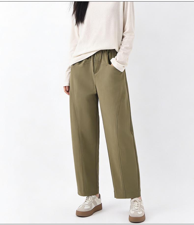 Chic Loose Casual Pants - 2026 Spring/Summer Eco-Cotton Collection