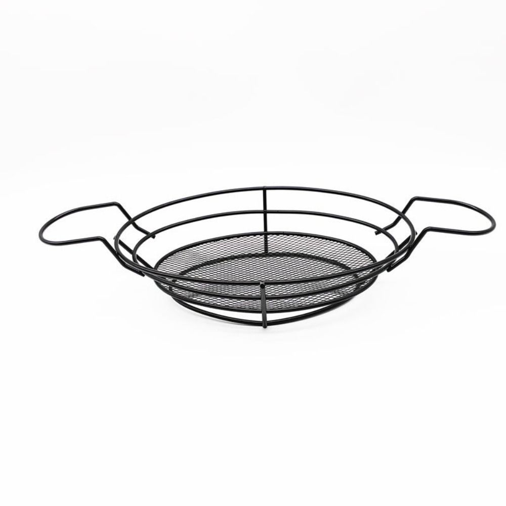 Creative Oval French Fries Basket Metal Basket Fried Chicken Basket Fast Food Baskets  Fast Food