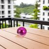 Stainless Steel Reflective Gazing Ball Polished Smooth Mirror Globe Outdoor Garden Decorative Sphere Photography Prop Portable