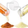 12Pcs Glass Spice Jars with Bamboo Lid Round Spice Seasoning Containers Salt Pepper Shaker Spice Organizer Kitchen Spice Jar Set