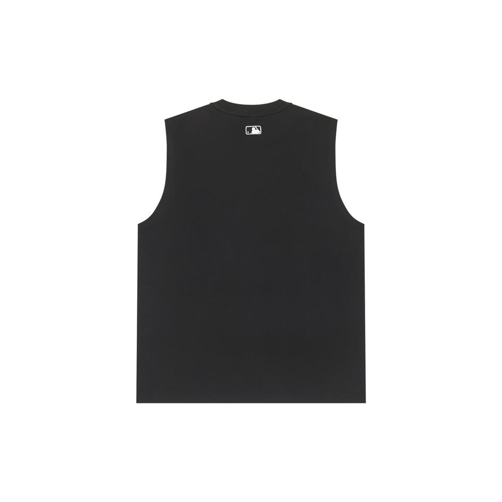 MLB New York Yankees SS24 Round Neck Letter Print Cool Lightweight Breathable Sleeveless Vest Unisex Vests Black 3ATKV0143-50BKS