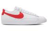Nike Blazer Abrasion Resistant Breathable Low top Skateboard Shoes Women's White AA3961-109