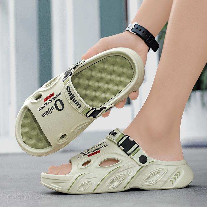 Sandalen Sommer neu leichte rutschfeste Sandalen Reise Meeresufer Thailand Strand Zweizweck Wischmopps