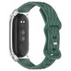 Etui+Silikonreim for Xiaomi Mi Band 10 Sport Gummibånd Armbånd pulseira correa for Xiaomi Smart Band 10 9 8 NFC Tilbehør