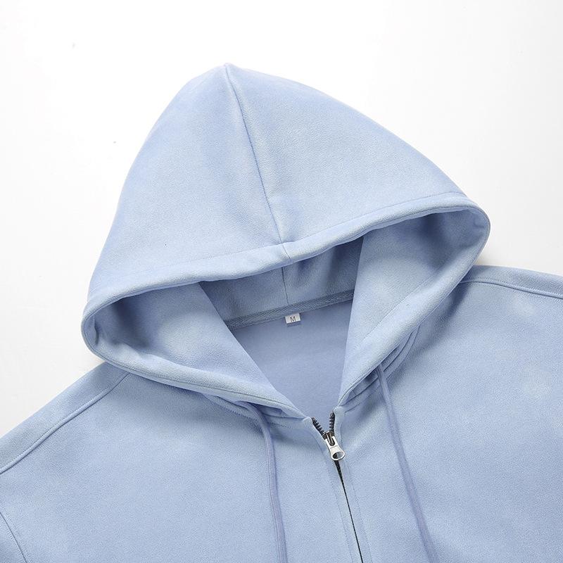 New Spring and Autumn Couple Sweater, Hooded Pullover Shoulder Sleeve Jacket, Casual Sports Top