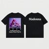 Madonna Confessions On a Dance Floor II TShirt Unisex YK Loose Fit Pure Cotton Short Sleeve Tour Merchandise Tshirt