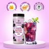 Bevzilla Black Currant Instant Iced Tea Mix - 400 Grams | Perfect For Summers | Refreshing | Instant