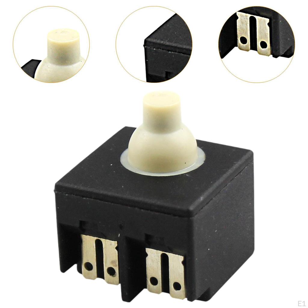 2 Pieces Angle Grinder Switch Button Electric Tool Power Parts Polisher Easy To Install