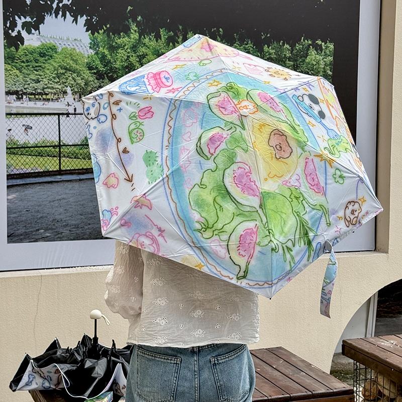 Original Mini Portable Pocket Umbrella UV Protection Sun Shade Foldable Compact For Women