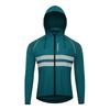 Windproof Cycling Jacket With Hood Breathable Reflective Long Sleeve Outerwear Mountain Road Bike Riding Use