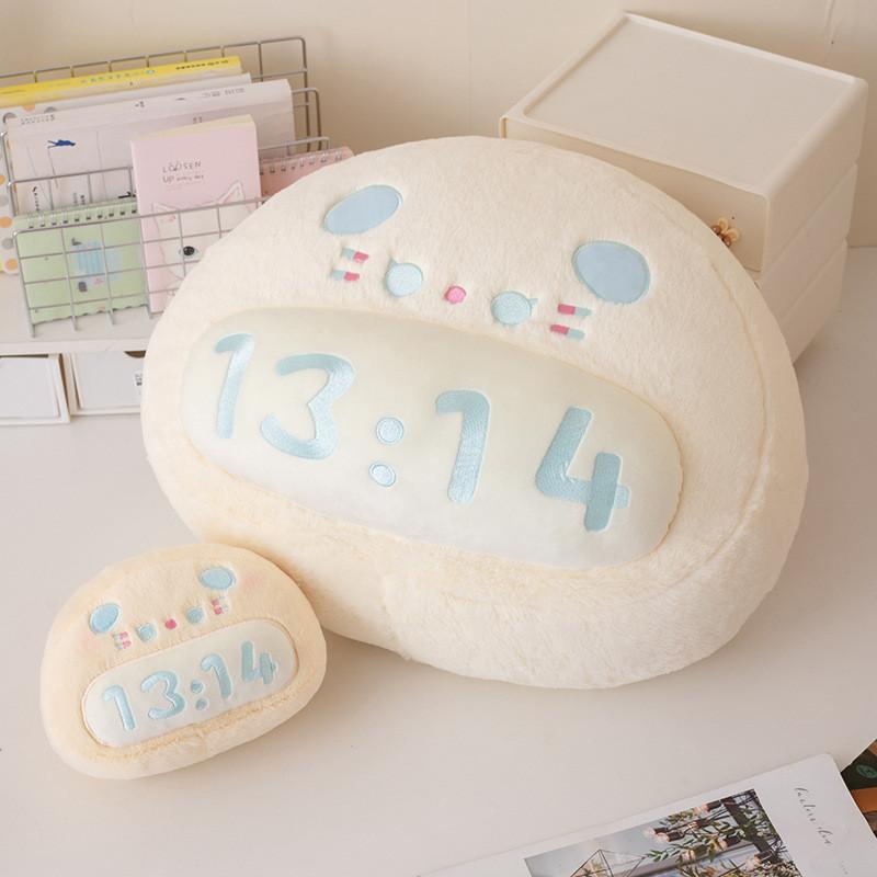 Adorable Cat Pig Plush Toy Short Soft Desk Buddy Gift Her Romantic Doll Present