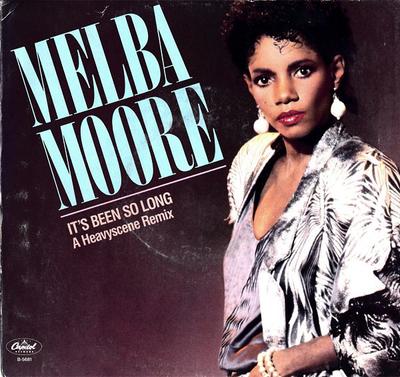 7-Zoll-Schallplatte MELBA MOORE - It's Been So Long - A Heavyscene Re B5681 Capitol Records 1986 US Soul/Funk Gebraucht