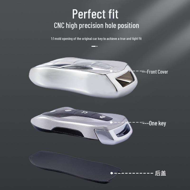 Premium Protective Case Set for Geely New Boyue Pro/Xingyue S Car Key - Full Coverage for Men & Women
