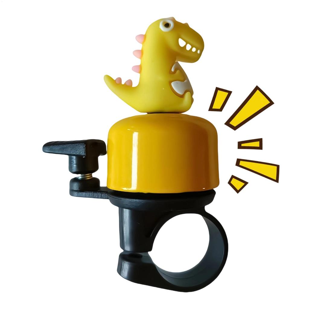 Dinosaur Bicycle Bell Dinosaur Cartoon Ring Horn Bike Bell Lovely Bike Horn Children'S Bicycle Bell High-Loudness, Metal Bell