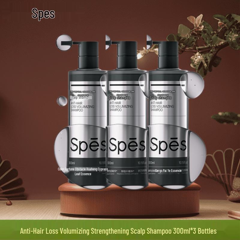 

Spes Anti-Hair Loss & Volumizing Scalp Shampoo (3 x 300ml)